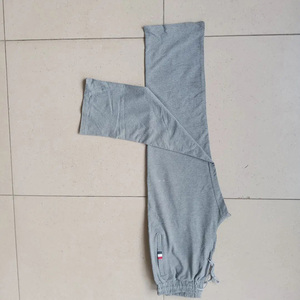 Custom Streetwear Stripe Pantalones de chándal Bordado Logo 100% Algodón Baggy Jogger Flare Sweat Pant Para Hombres - Product Image 2