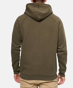 Sweat-shirt à capuche zippé en coton 100% lourd, design brodé, vente en gros, sweats à capuche d'hiver personnalisés - Product Image 4