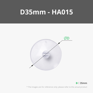 ถ้วยดูดพีวีซีใสแบบแมนนวลพร้อมฝาปิดแบบมีรู (เส้นผ่านศูนย์กลาง 25-50 มม.) - Product Image 5