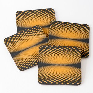 SCI personnalisé carré noir acacia bois sous-verres ensemble fabricant exportateur de l'inde étoile artisanat tapis et tampons - Product Image 4