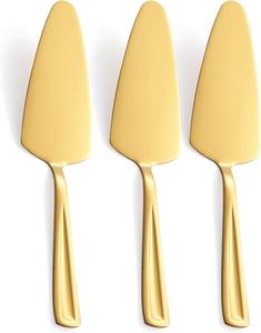 Ensemble de serveur de gâteau en acier inoxydable de haute qualité couteau à Dessert de qualité supérieure outils de cuisson élégants pour la fête d'anniversaire et de mariage - Product Image 4