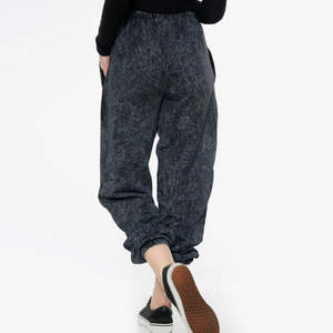 Femmes hiver chaud épaissir pantalons de survêtement lavage à l'acide Joggers pantalons décontractés étanches-grande taille polaire surdimensionné pantalon taille moyenne - Product Image 2