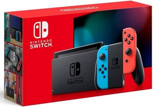 Prix de gros en stock pour la Nintendo Switch avec des <span class=keywords><strong>Joy</strong></span>-Cons bleus et rouges néon - Product Image 3