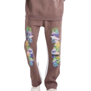 Survêtements d'hiver imprimés pour hommes de haute qualité, taille adulte, en coton biologique, vêtements de sport extensibles dans quatre directions, écologiques, décontractés, pour le fitness - Product Image 3