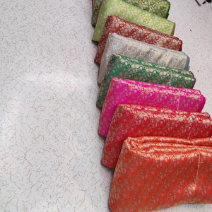 Tela de brocado Jacquard vibrante para ropa de fiesta y proyectos de interiores Material tejido decorativo para prendas Comprar al por mayor - Product Image 1