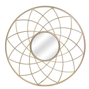 Well Selling Iron <b>Mirror</b> Art <b>Irregular</b> Circular Living Room Metal Frame Wall <b>Mirror</b> Decor Christmas Vintage Luxury Space Casual - Product Image 2