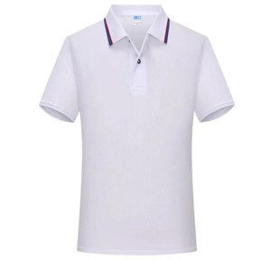 Logo personnalisé, tricoté, pour chemise d'été à manches courtes, polyester, impression numérique, séchage rapide, pour le golf masculin - Product Image 5