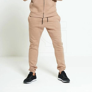 High Quality 100%Cotton Tech Fleece Gym <b>Tracksuit</b> <b>Plain</b> Oversized Two Piece Gym <b>Tracksuit</b> for Men - Product Image 5