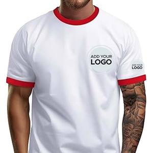 T-shirts Bella Canvas Canvas C3055 pour hommes, modèle Robertson Heather Ringer - Product Image 6