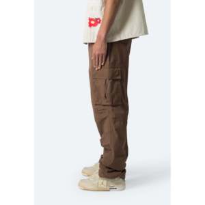 Pantalones Cargo Vintage Ultra Holgados 100% Algodón con Cierre de Cremallera y Cordones Ajustables - Product Image 3