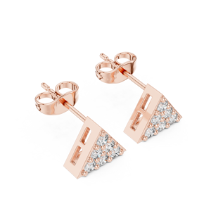 S925 Sterling <b>Silver</b> Women <b>Earring</b> Set Fashion Luxury Moissanite Jewelry VVS Moissanite - Product Image 2