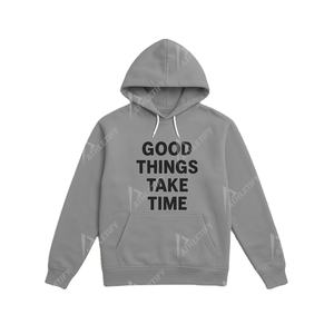 Pull-over à capuche en polyester/coton imprimé sur mesure pour hommes confortable, doux, élégant, écologique, séchage rapide, confort décontracté - Product Image 1