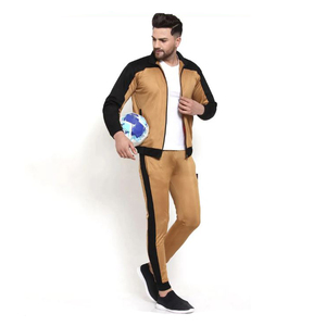 Chándales para hombre a la venta a bajo precio, tela cómoda, elegante y elástica para gimnasio y uso informal a granel - Product Image 3