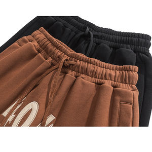 Gran oferta, diseño personalizado, logotipo bordado, pantalones de sudor, cierre de cordón, talla grande, informal, respetuoso con el medio ambiente, secado rápido - Product Image 5