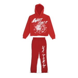 Survêtement DTG adulte de haute qualité dernière conception à manches longues respirant facile à la mode pantalon grande taille XL - Product Image 1