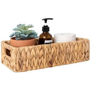 Paniers en osier pour le rangement avec poignées intégrées, panier de rangement fait à la main, vente en gros, écologique, fabriqué au Vietnam - Product Image 1