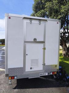 Food Truck Mobile Food Catering Trailer Totalmente equipado al aire libre Mobile Beer Ice Cream Coffee Carts Food Trailers Totalmente equipados - Product Image 5