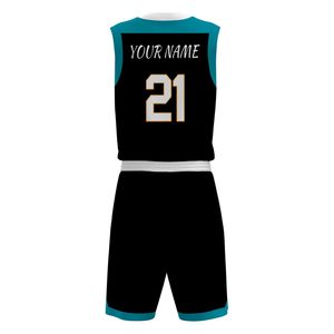 Vêtements de sport d'extérieur en polyester de haute qualité, meilleur design, uniforme de basket-ball personnalisé - Product Image 3