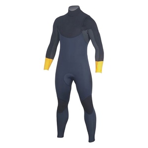 Traje de Neopreno de 3mm Personalizado, Impermeable, Transpirable, Aislante para Agua Fría, con Cremallera Trasera, Elástico, para Surf, para Hombre - Product Image 1