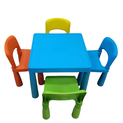 ชุดโต๊ะและเก้าอี้พลาสติกพับเป็นกลุ่ม (โต๊ะกลางแจ้ง2เก้าอี้หรือชุดเก้าอี้4ตัวเป็นมิตรกับสิ่งแวดล้อม Eye-Favorite 335ชิ้น