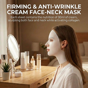 Mascarilla Facial y de Cuello 2 en 1 con Retinol y Vitaminas BEIHAO ODM, Antienvejecimiento e Hidratante - Product Image 4