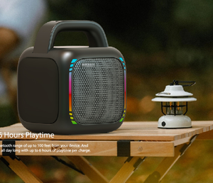 مكبر صوت حفلة Karabox Mosbros مع نظام ستيريو لاسلكي حقيقي-استمتع بجهير قوي وثلاثي واضح-مكبر صوت كبير محمول - Product Image 5