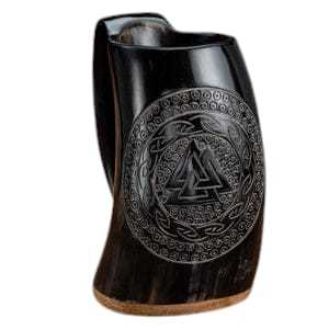 La tasse unique en corne d'artisanat naturel pour les fêtes de Noël et les bars de restaurants offre une expérience de boisson distinctive - Product Image 3