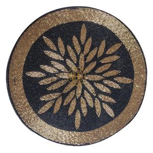 Manteles Individuales Rojos Bordados con Cuentas de Vidrio Redondas de Diseño 2026, Venta al por Mayor a Precio de Fábrica Directo de la India - Product Image 3