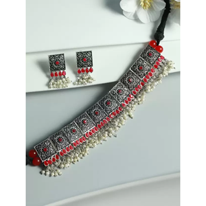 Bijoux en zircon carré marron (11 pièces) pour les occasions festives - Product Image 1