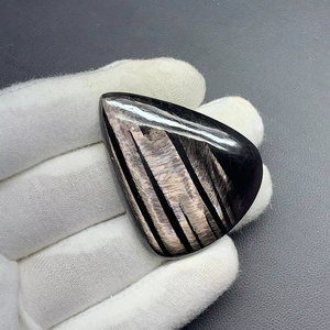 Piedra preciosa de hipersteno Natural de grado AAA 100%, cristal verde maravilloso para curar piedra suelta hecha a mano para la fabricación de joyas - Product Image 1