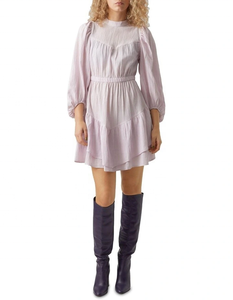 Cuello bohemio tradicional Mangas de globo Cintura elástica Botones en la parte posterior del cuello - Product Image 4