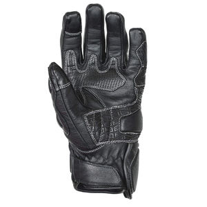 Gants de moto vintage professionnels à doigts complets en cuir véritable pour une utilisation en extérieur en hiver - Product Image 2
