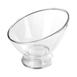 Bol de service de forme ronde en verre transparent de style moderne avec conception de crabes d'excellente qualité pour le service - Product Image 2