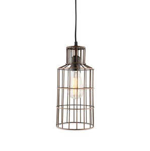 COLGANTE DE HIERRO DE ALTA CALIDAD LÁMPARA COLGANTE DE TECHO LÁMPARA COLGANTE DE HIERRO LUZ COLGANTE DISEÑO CLÁSICO LÁMPARA CON ACABADO NEGRO - Product Image 1