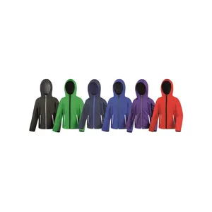 Junior Promotional <b>Soft</b> <b>Shell</b> <b>Hooded</b> <b>Jacket</b> Children's Hoodies & Sweatshirts - Product Image 2