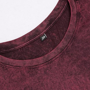 Camisetas lavadas con ácido para hombres impresas a precio caliente y más vendidas - Product Image 6