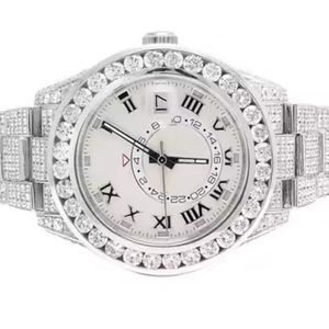 Premium Quality Vintage Fully Iced Out VVS Clarity Moissanite Diamond Quartz Stainless Steel Watch for Men with Free Delivery - Product Image 4