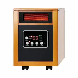 BEST SELLER Infrared Outdoor Heater DR-238 - 1500W Electric Space Heater for Patio, Restaurant, Garage - , Remote Control