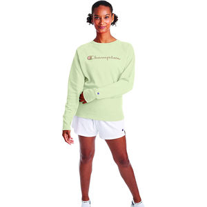 Sudadera de cuello redondo de gran tamaño para mujer con logotipo personalizado 100% algodón de manga larga para otoño - Product Image 3