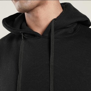 Ensemble de survêtement noir pour homme, sweat-shirt et jogging en molleton, vêtements de sport décontractés chauds d'hiver, ensemble coordonné, vêtements de sport élégants, tenue de plein air - Product Image 4