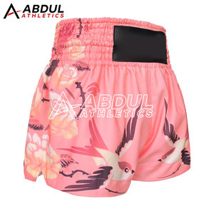 Pantalones Cortos de Artes Marciales Flexibles y Elásticos para Entrenamiento de Kickboxing y Sesiones de Gimnasio - Product Image 4