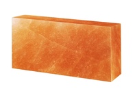 Tuile de sel de l'Himalaya, matériau organique, 2,5x10x5cm, sculptée rose, blanche, rouge, toucher naturel, décoration intérieure, bain, spa, artisanat naturel