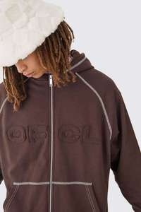 Sudaderas con Capucha Extra Grandes Personalizadas para Hombre, 100% Algodón, 480GSM, Gruesas, Unisex, Estampadas, con Relieve, Cálidas - Product Image 5