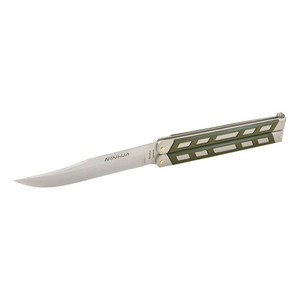Coltello a Farfalla Miguel Nieto Modello 326-C con Manico in Cromo Duro - Product Image 1