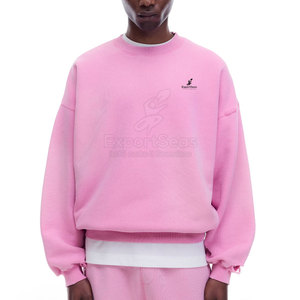 Sudadera Clásica con Lavado Ácido, Textura Desgastada con Estilo y Sensación Suave, Sudadera Básica con Lavado Ácido - Product Image 2