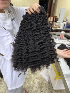 ผมดิบจากเวียดนามอัจฉริยะผมหยิกจากพม่าผมคน100% - Product Image 4