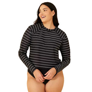 Maillot de bain pour femme, manches longues, style décontracté, prêt pour la plage, nouvelle marque personnalisée, dos plus long - Product Image 4