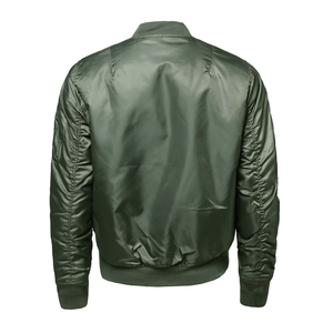 La chaqueta de bombardero para hombre más vendida, chaqueta de bombardero cómoda de alta calidad personalizada en color y tamaño bajo MOQ para hombre - Product Image 3