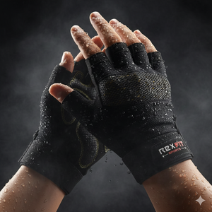 Guantes Deportivos RexFit para Hombre y Mujer, Guantes Transpirables para Entrenamiento en Gimnasio con Excelente Agarre para Ejercicios de Fitness - Product Image 1