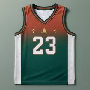 Camisetas de baloncesto de alta calidad para hombre de Atlanta, tela de malla de secado rápido, transpirable, talla XXL con logotipo, uniformes de baloncesto cosidos - Product Image 6